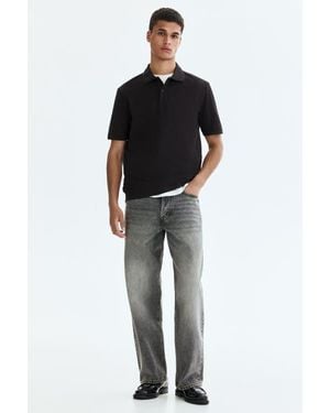 H&M Loose Jeans - Black