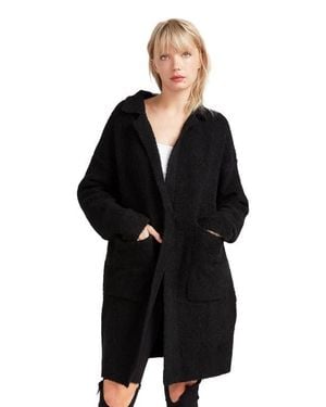 Belle & Bloom Days Go By Sustainable Blazer Cardigan - Black