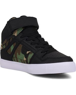 DC Shoes Kids' Pure Hi High Top Sneaker - Black