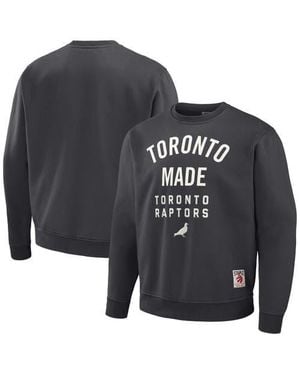 Staple Nba X Toronto Raptors Plush Pullover Sweatshirt - Black