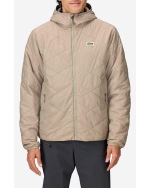 Marmot Onward Water Repellent Insulated Hooded Jacket - Natural