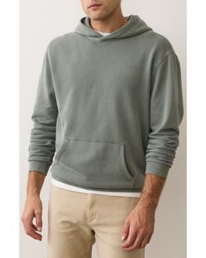 Marine Layer Cloud 9 Cotton Blend Fleece Hoodie - Green