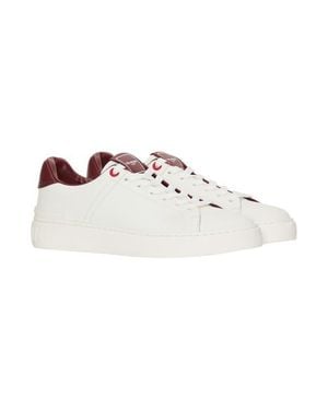 Balmain B-Court Smooth Leather Sneakers - Multicolor