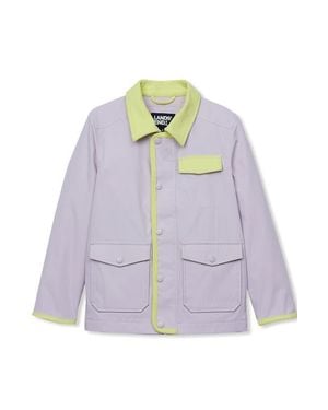 Lands' End Kids Water Resistant Utility Jacket - Purple
