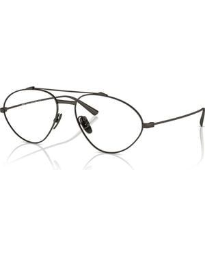 Ferrari 58Mm Irregular Optical Glasses - Brown