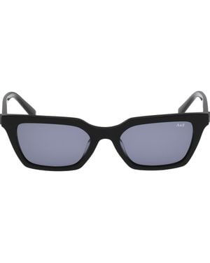 Abercrombie & Fitch 52Mm Cat Eye Sunglasses - Blue