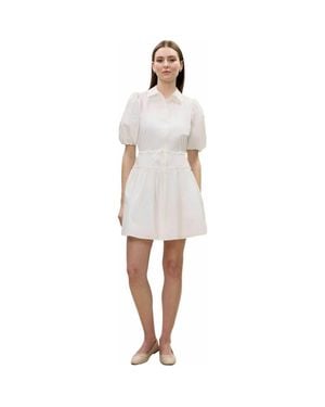 Rebecca Taylor Yara Shirt Dress - White