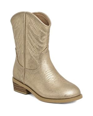 Shu Shop Kids' Zahara Western Boot - Natural