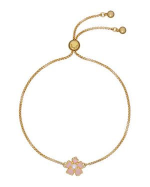 Ted Baker Petial Painted Flower Slider Bracelet - Metallic