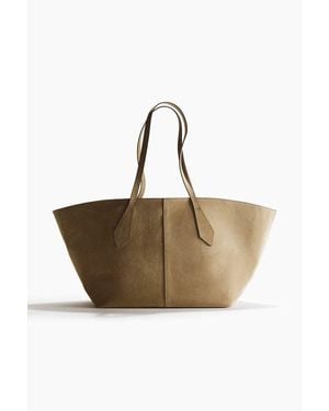H&M Suede Shopper - Natural