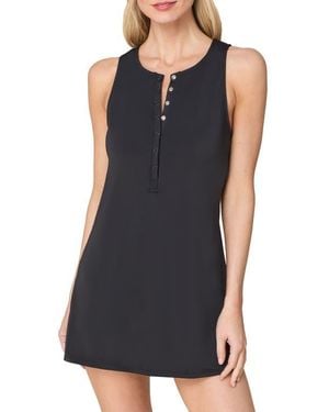 Andie The Malibu One-Piece Swim Dress - Black