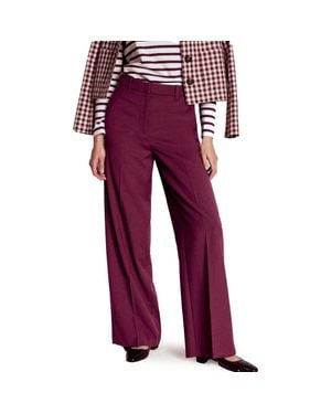 Boden Belgravia Straight Leg Pants - Red