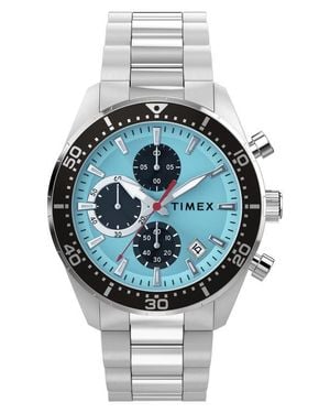 Timex Ridgefield Chronograph Bracelet Watch, 42Mm - Gray