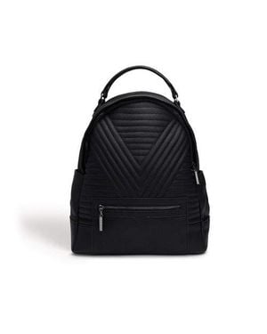 Labante London Camberwell Quilted Vegan Backpack - Black