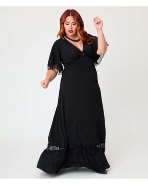 Smak Parlour Plus Size Stevie Maxi Dress - Black
