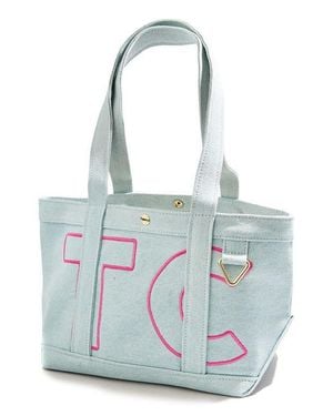 BaubleBar Custom Alpha Tote - Blue