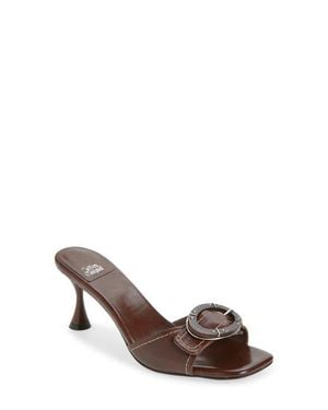 Jeffrey Campbell Concur Slide Sandal - Brown