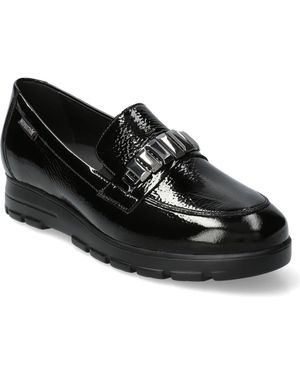 Mephisto Carlyne Leather Loafer - Black