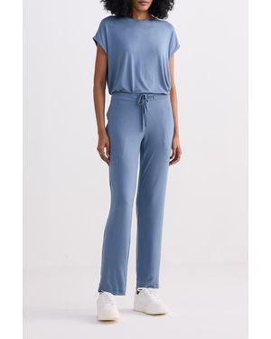 REISTOR Relaxed Fit Tee Set - Blue