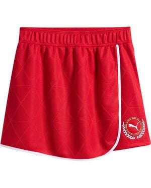 PUMA Kids' Showtime Piqué Skort - Red