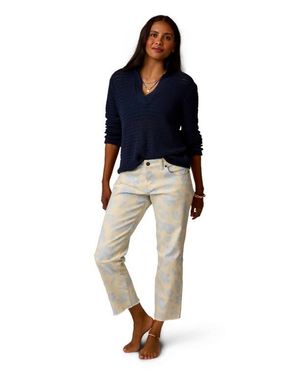 Carve Designs Austin Crop Jean - Blue