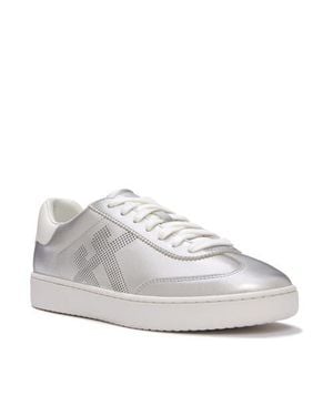 Fitflop The Dash Ff Metallic T-Toe Sneakers - Gray