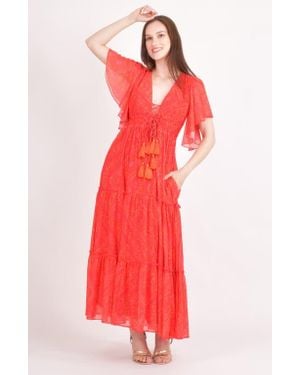 Ras Lanna Tiered Maxi Dress