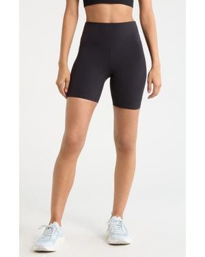 Zella Studio Luxe Bike Shorts - Blue