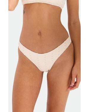 Volcom Coco Low Tide V-Cut Bikini Bottoms - Brown