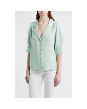 Rag & Bone Carmella Woven Shirt - Green