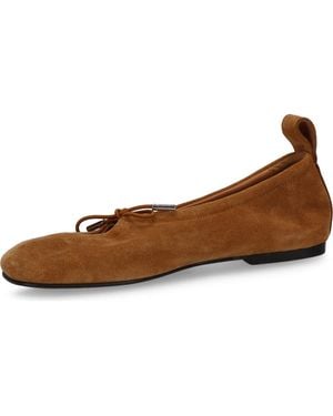 Alohas Rosalind Leather Ballet Flat - Brown