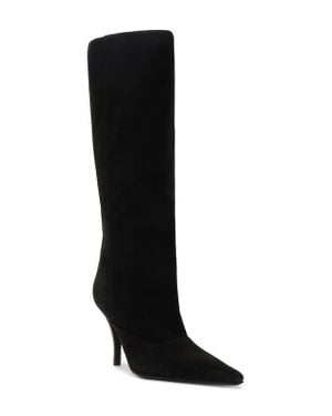 SCHUTZ SHOES Rudy Pointed Toe Boot - Black