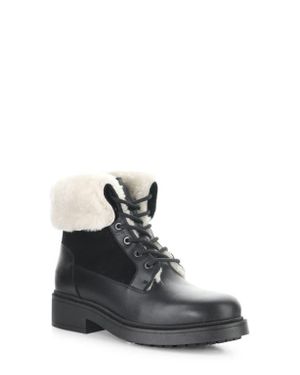 Bos. & Co. Nyssa Waterproof Genuine Shearling Boot - Black
