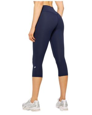Fabletics Pureluxe High-Waisted Tlc Capri - Blue