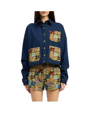 JACQUIE THE LABEL Bearlyn Denim Jacket - Blue