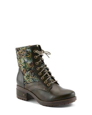 Spring Step Marty-Flow Bootie - Green