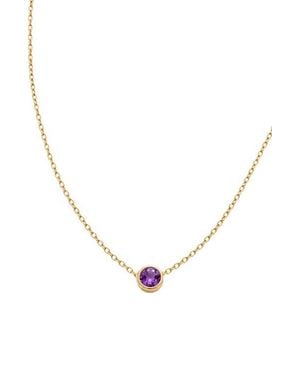 Argento Vivo Sterling Silver Birthstone Pendant Necklace - Multicolor
