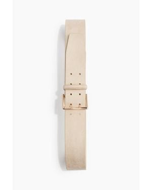 H&M Wide Belt - White