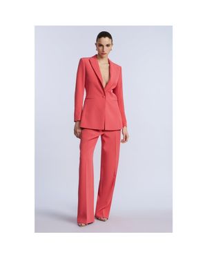 BCBGMAXAZRIA Cady Blazer - Red