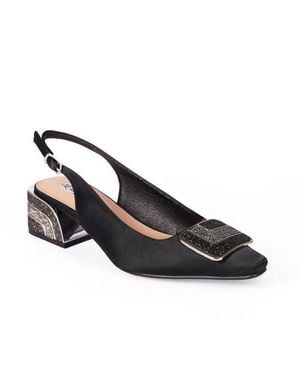 Lady Couture Flora, Slingback Pump - Black