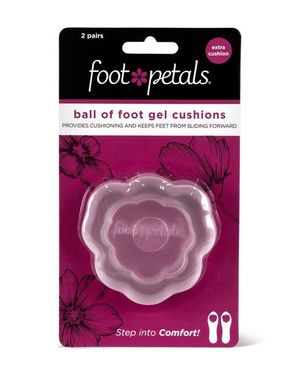 Foot Petals Ball Of Foot Gel Cushions - Pink