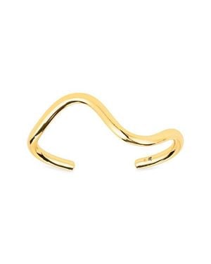 Madewell Wavy Cuff Bracelet - Metallic