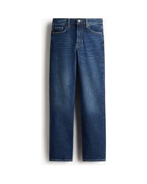 H&M Skinny High Waist Ankle Jeans - Blue