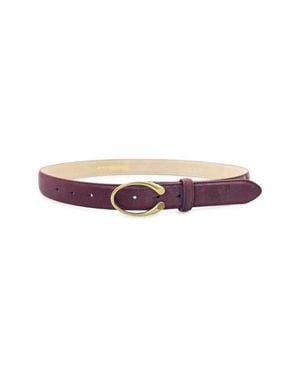 petit moments Muse Faux Suede Belt - Multicolor