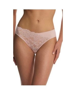 Natori Peony Bikini Briefs - Brown