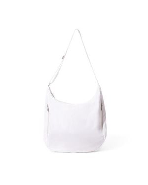 Baggallini Swift Hobo Crossbody - White