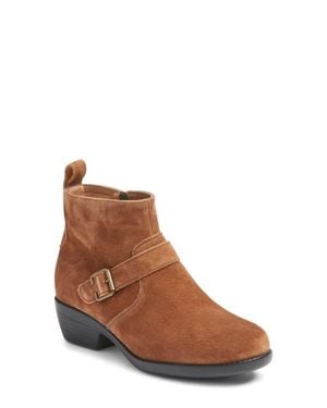 Propet Memphis Zip Bootie - Brown