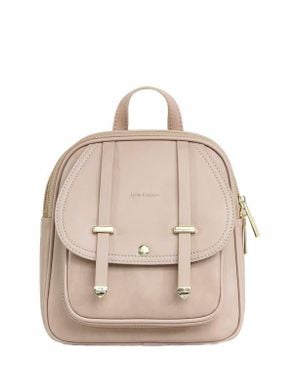 Belle & Bloom Camila Leather Backpack - Natural