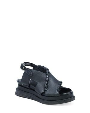 A.s.98 Lumi Platform Sandal - Blue