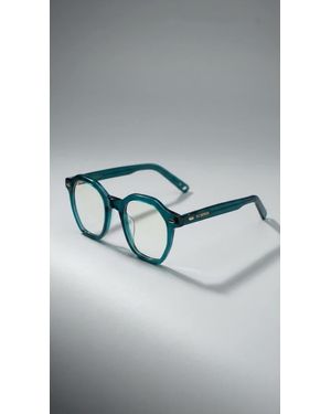 NCMPRBL Manifest 46Mm Geometric Eyeglasses - Black